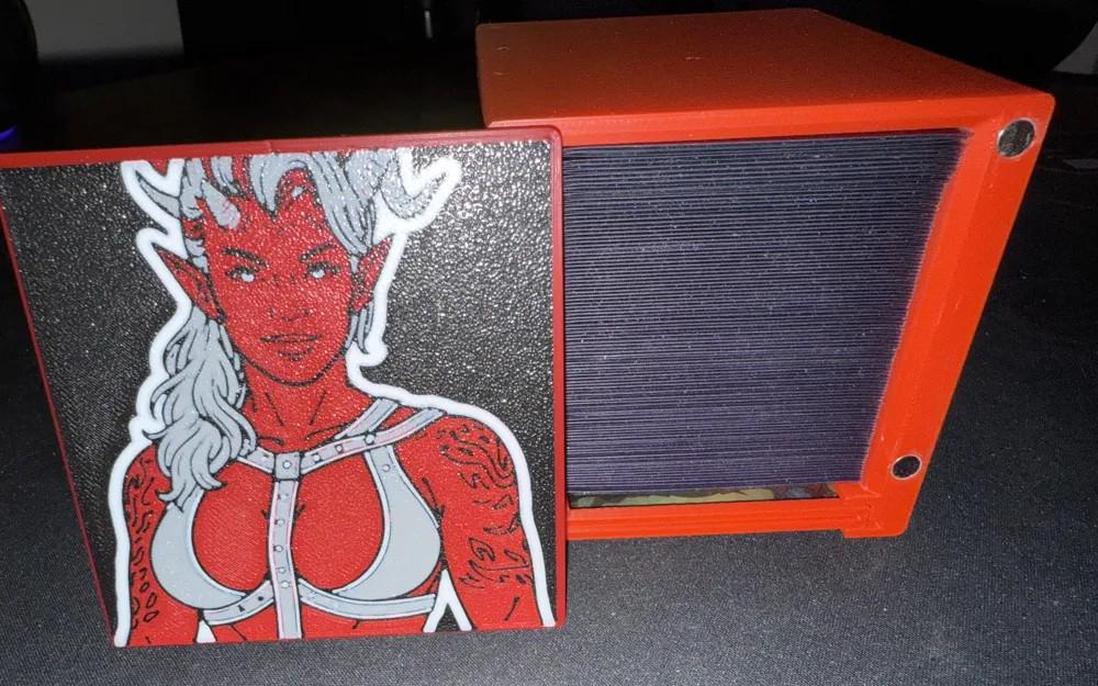 Karlach, Fury of Avernus - Magnetic Commander Showcase Deck Box
