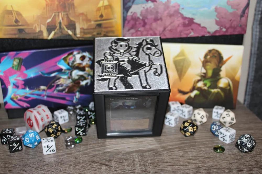 Chibi Syr Konrad - Magnetic Commander Showcase Deck Box