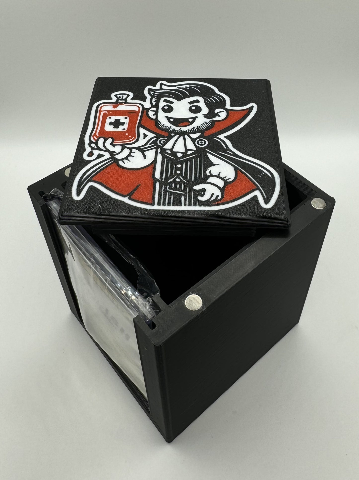 Chibi Vampire Theme - Magnetic Commander Showcase Deck Box