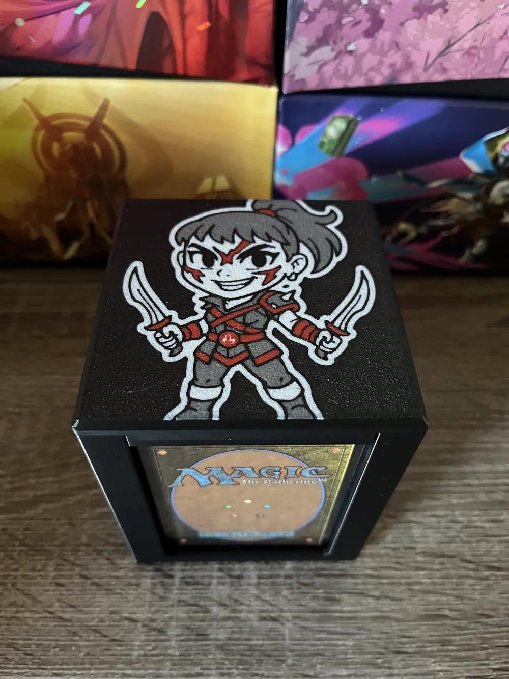 Massacre Girl - Magnetic Commander Showcase Deck Box