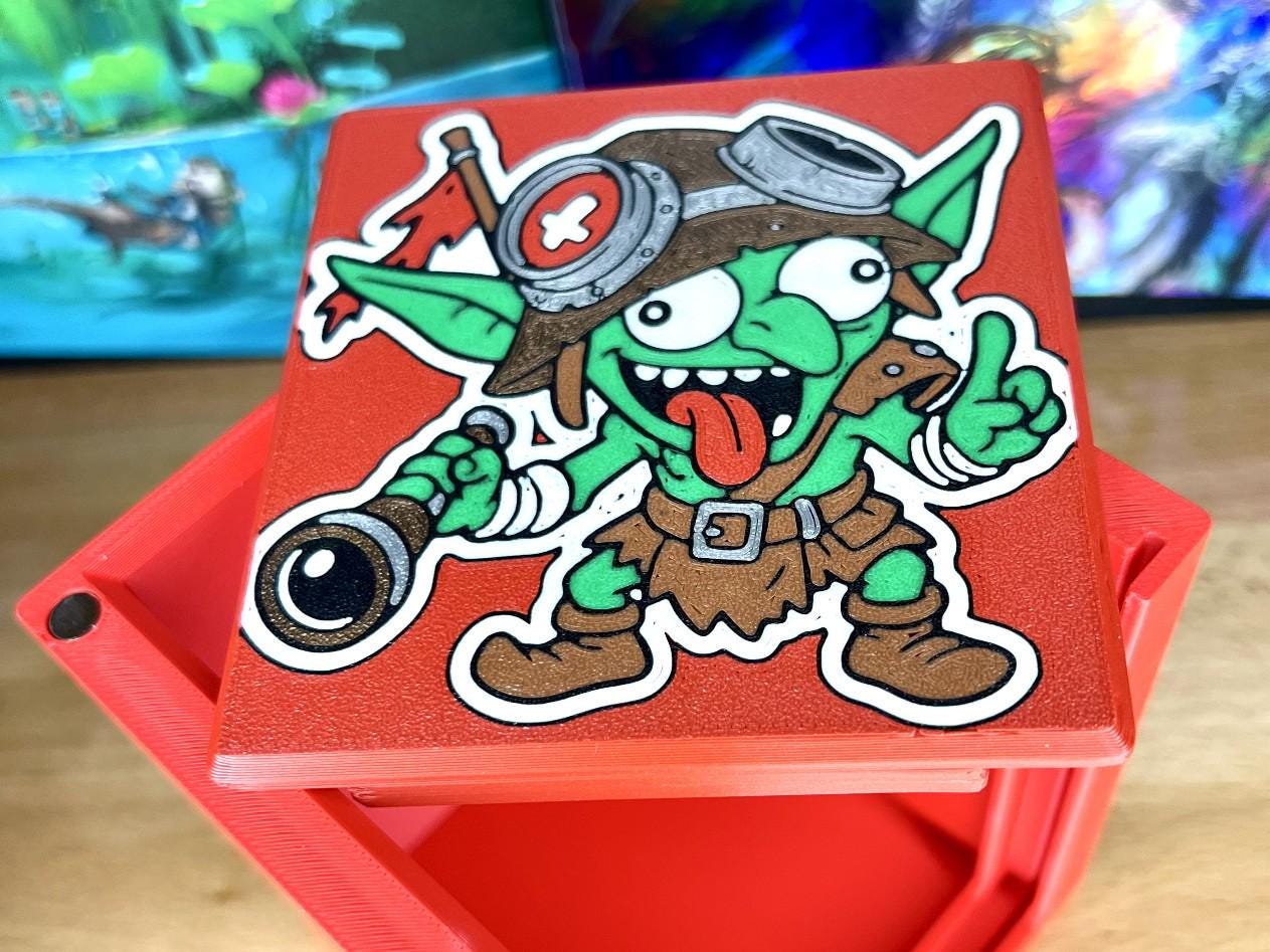 Ib Halfheart, Goblin Tactician - Magnetic Commander Showcase Deck Box