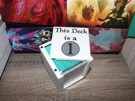 Commander Brackets (1-5) Magnetic Showcase Deck box