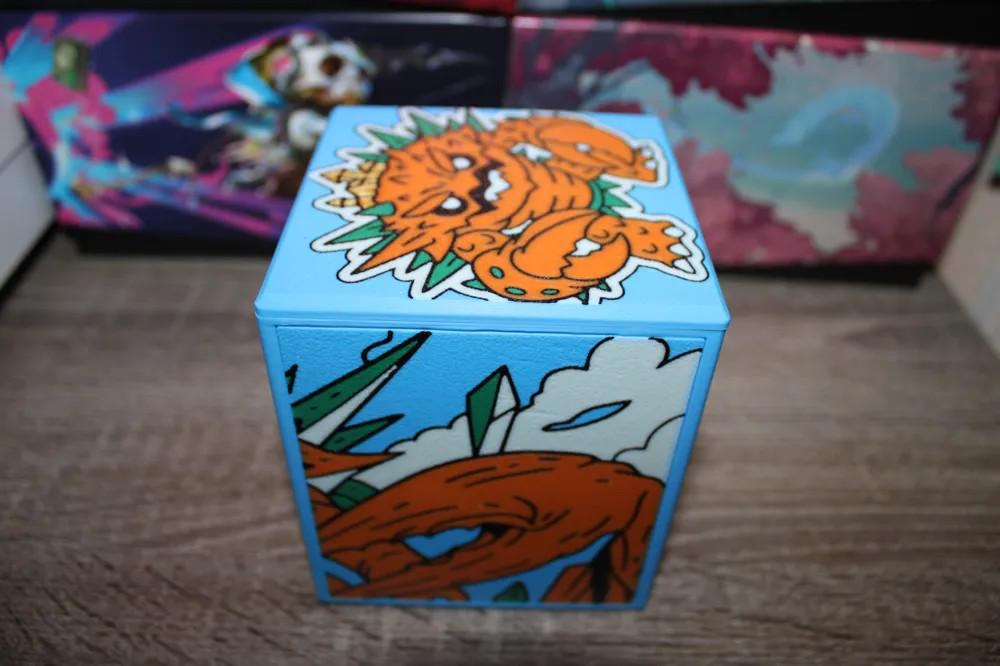 Charix, the Raging Isle - Magnetic Commander Showcase Deck Box