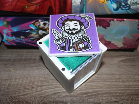 Volo, Iterant Scholar / Guide to Monsters - Magnetic Commander Showcase Deck Box