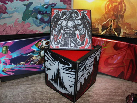 Demon Theme - Magnetic Commander Showcase Deck Box