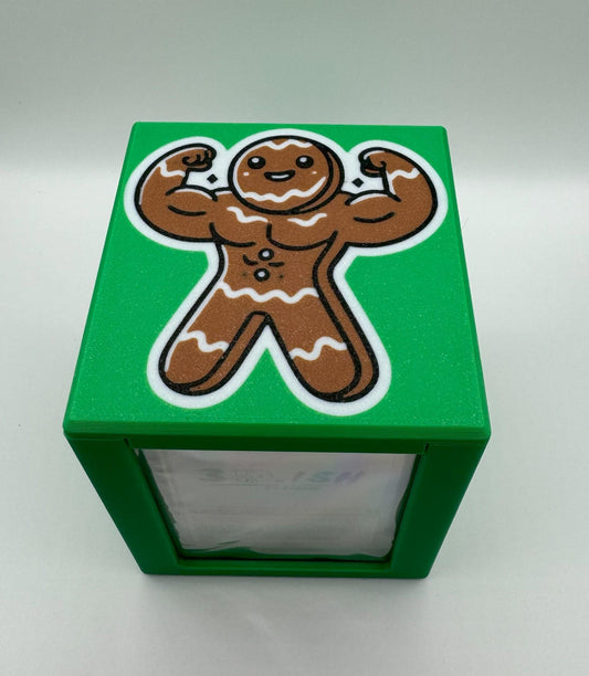 Gingerbread Man - Magnetic Commander Showcase Deck Box