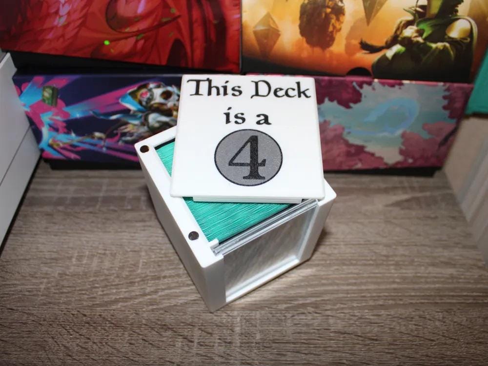 Commander Brackets (1-5) Magnetic Showcase Deck box