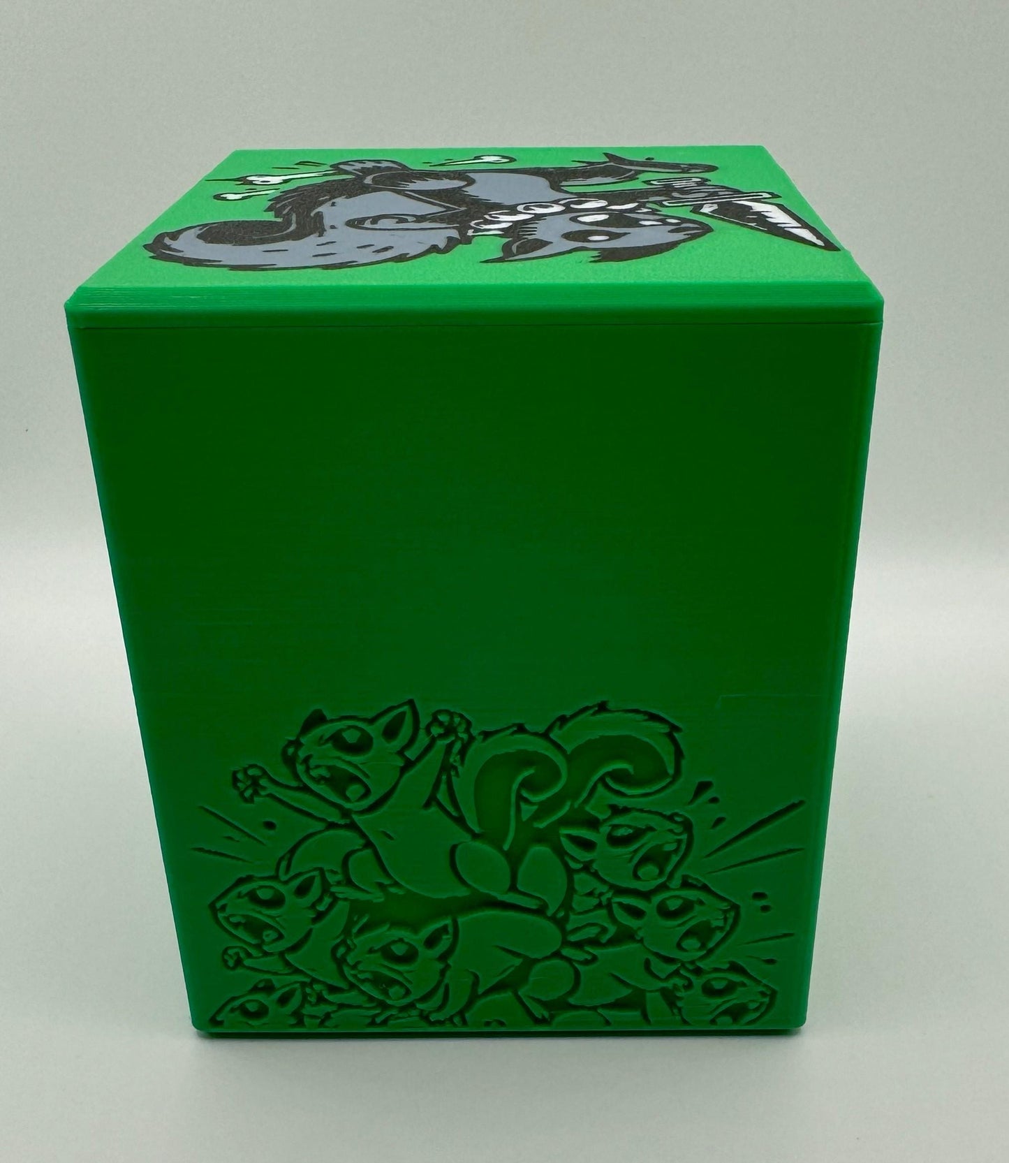 Squirrel Theme - Magnetic Commander Showcase Deck Box