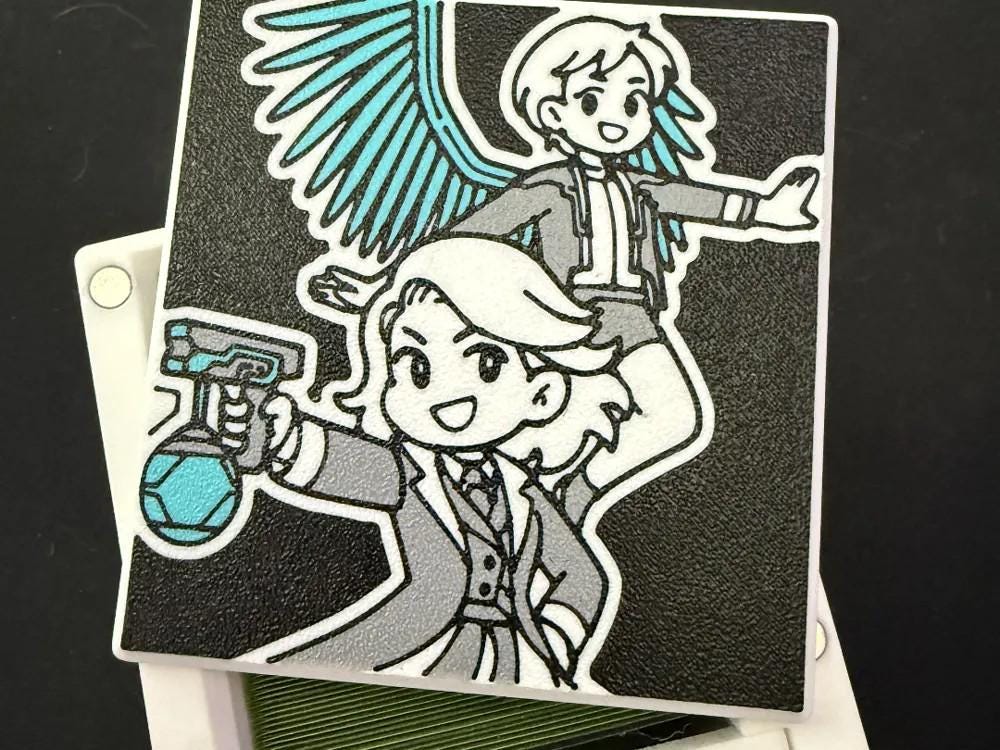 Errant and Giada - Magnetic Commander Showcase Deck Box