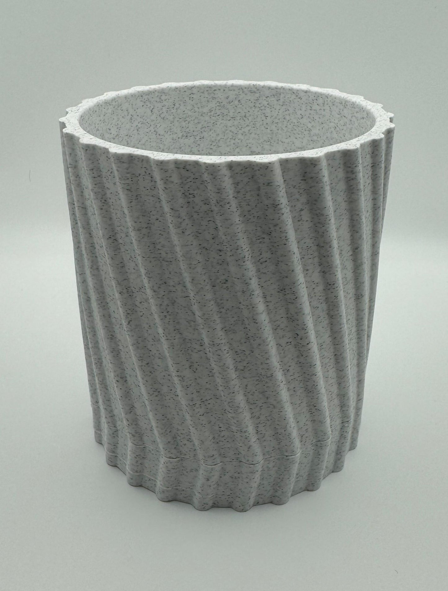 Tabletop or Wall Mounted "Rota" Textured Planter - 3 Sizes