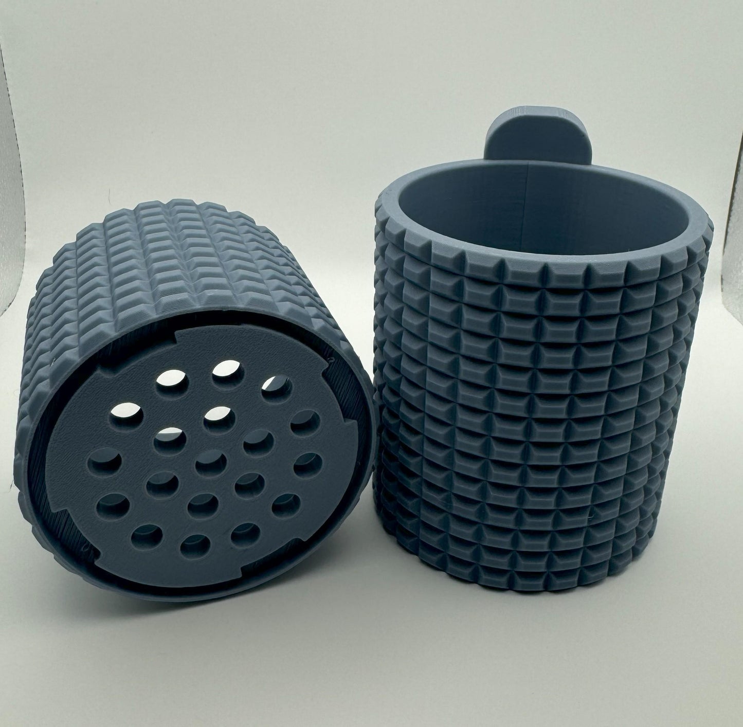 Tabletop or Wall Mounted "Castle" Texture Planter - 3 Sizes