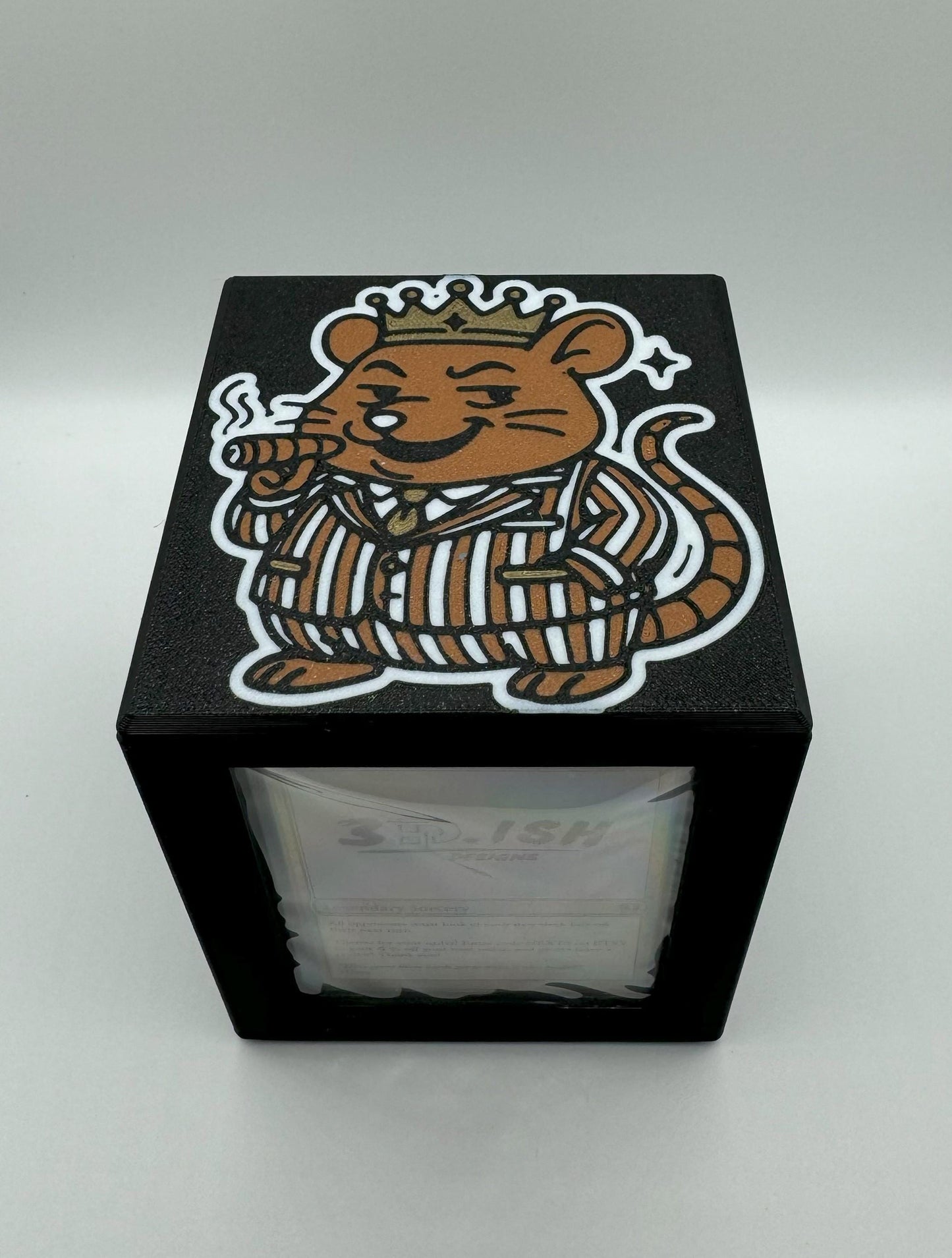 Fat Rat - Magnetic Commander Showcase Deck Box