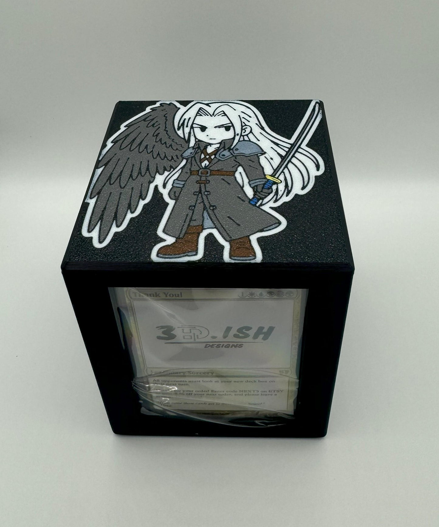 Sephiroth One-Winged Angel - Magnetic Commander Showcase Deck Box