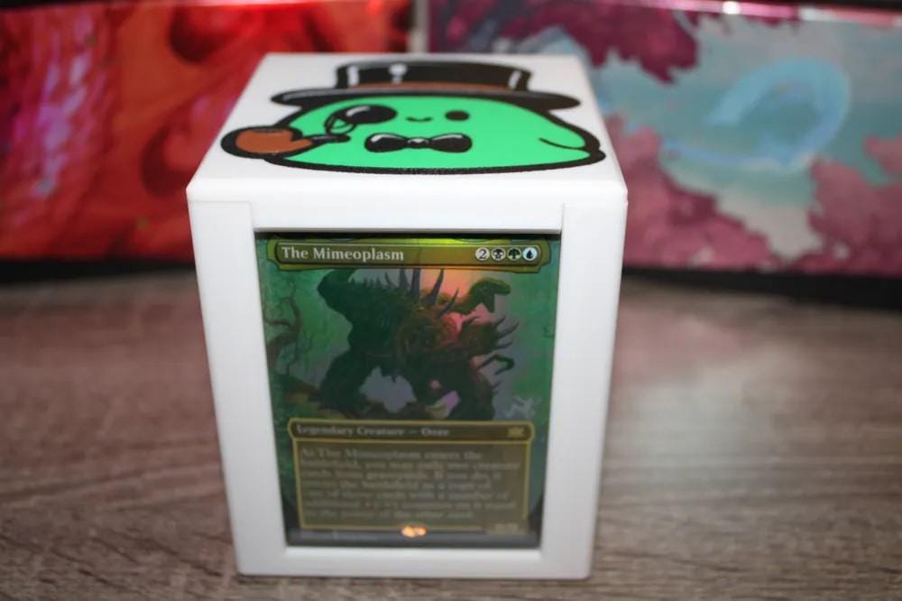 The Mimeoplasm - Magnetic Commander Showcase Deck Box