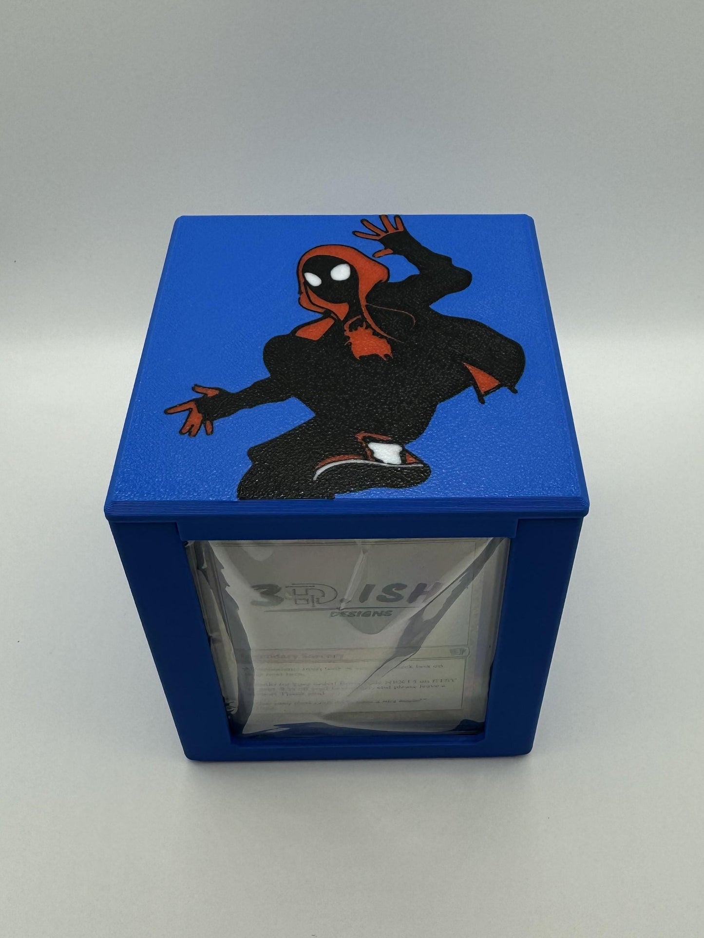 Spiderman Figure - Magnetic Commander Showcase Deck  Box