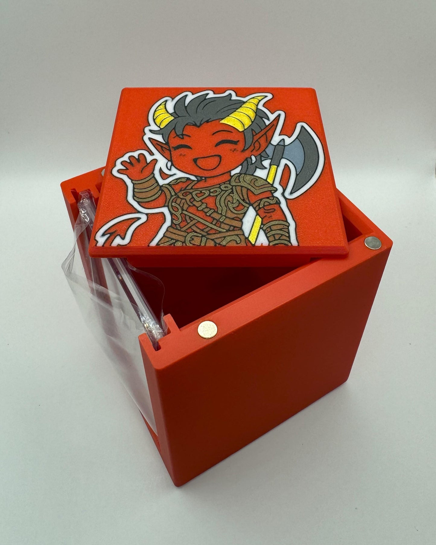 Karlach, Fury of Avernus - Magnetic Commander Showcase Deck Box