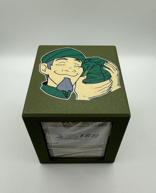 Cabbage Man - Magnetic Commander Showcase Deck Box