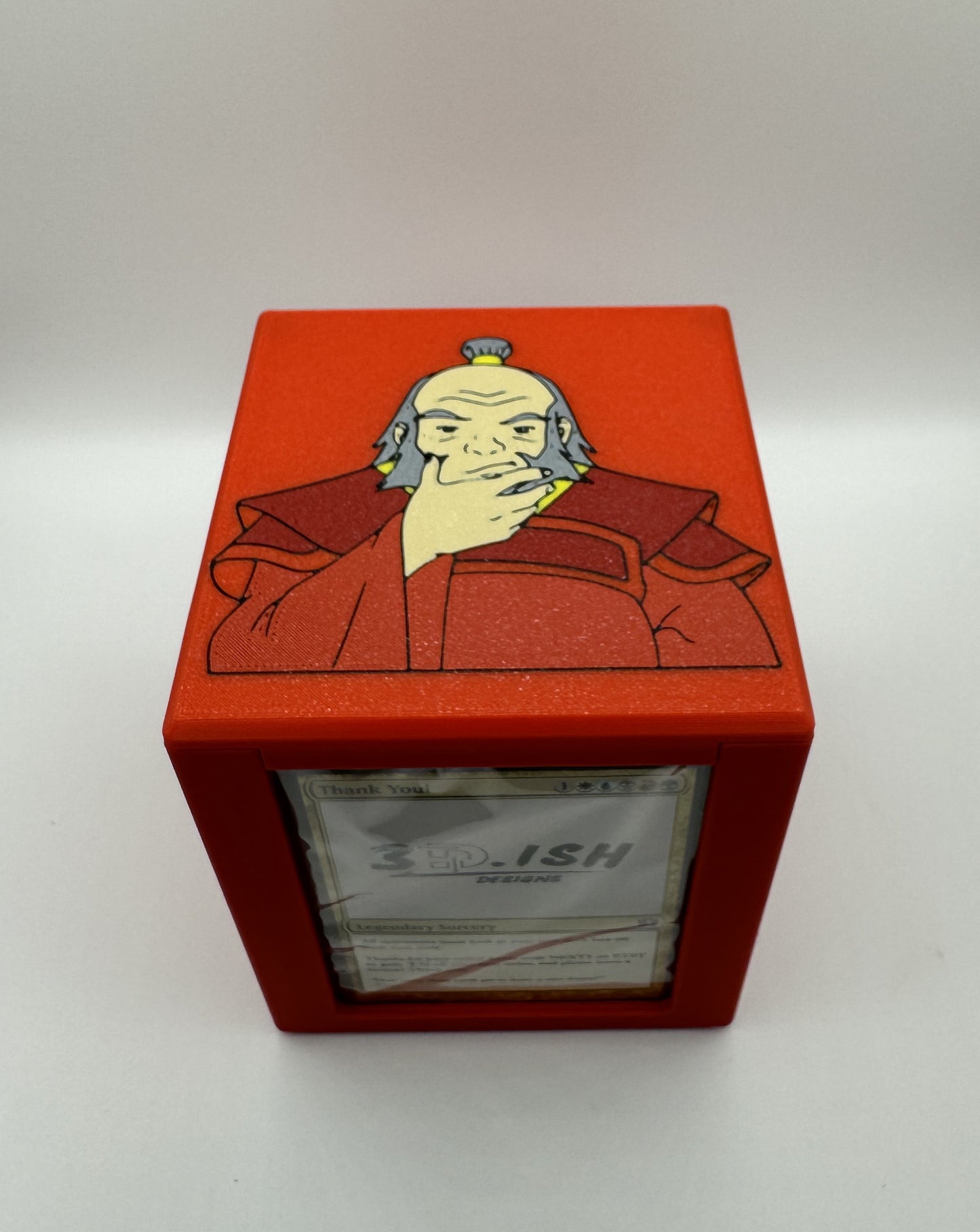 Firebending Uncle - Magnetic Commander Showcase Deck Box