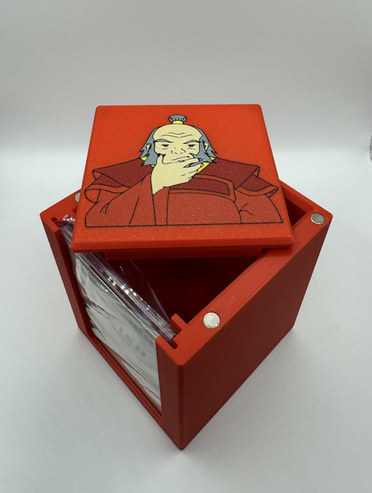 Firebending Uncle - Magnetic Commander Showcase Deck Box