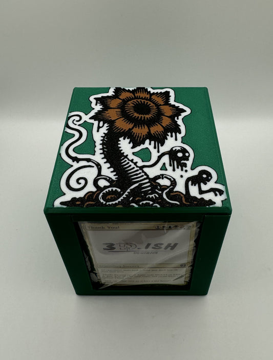 The Necrobloom - Magnetic Commander Showcase Deck Box