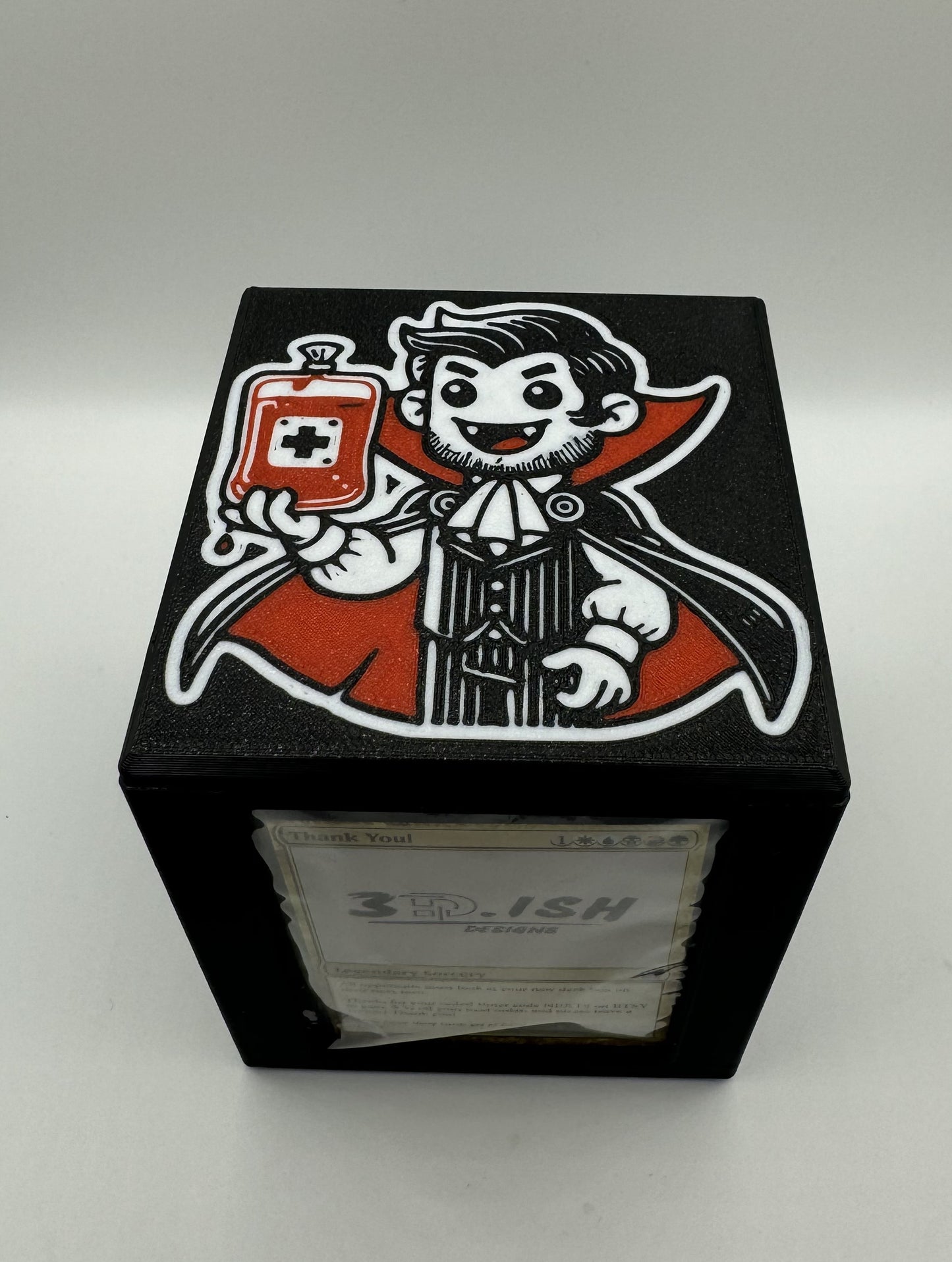 Chibi Vampire Theme - Magnetic Commander Showcase Deck Box