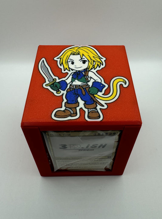 Zidane, Tantalus Thief - Magnetic Commander Showcase Deck Box