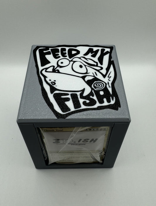 Fish Theme - Magnetic Commander Showcase Deck Box