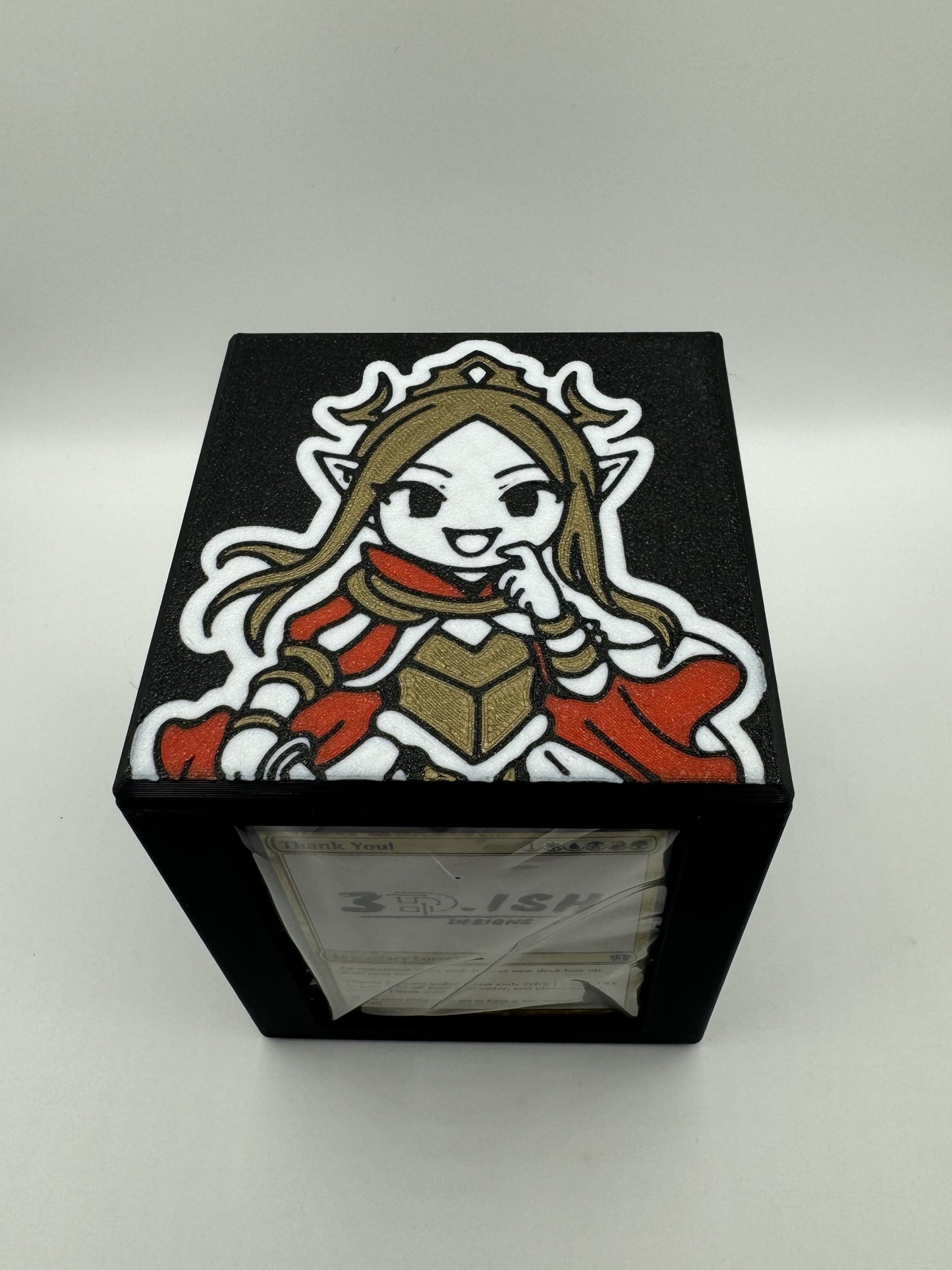 Chibi Evereth - Magnetic Commander Showcase Deck Box