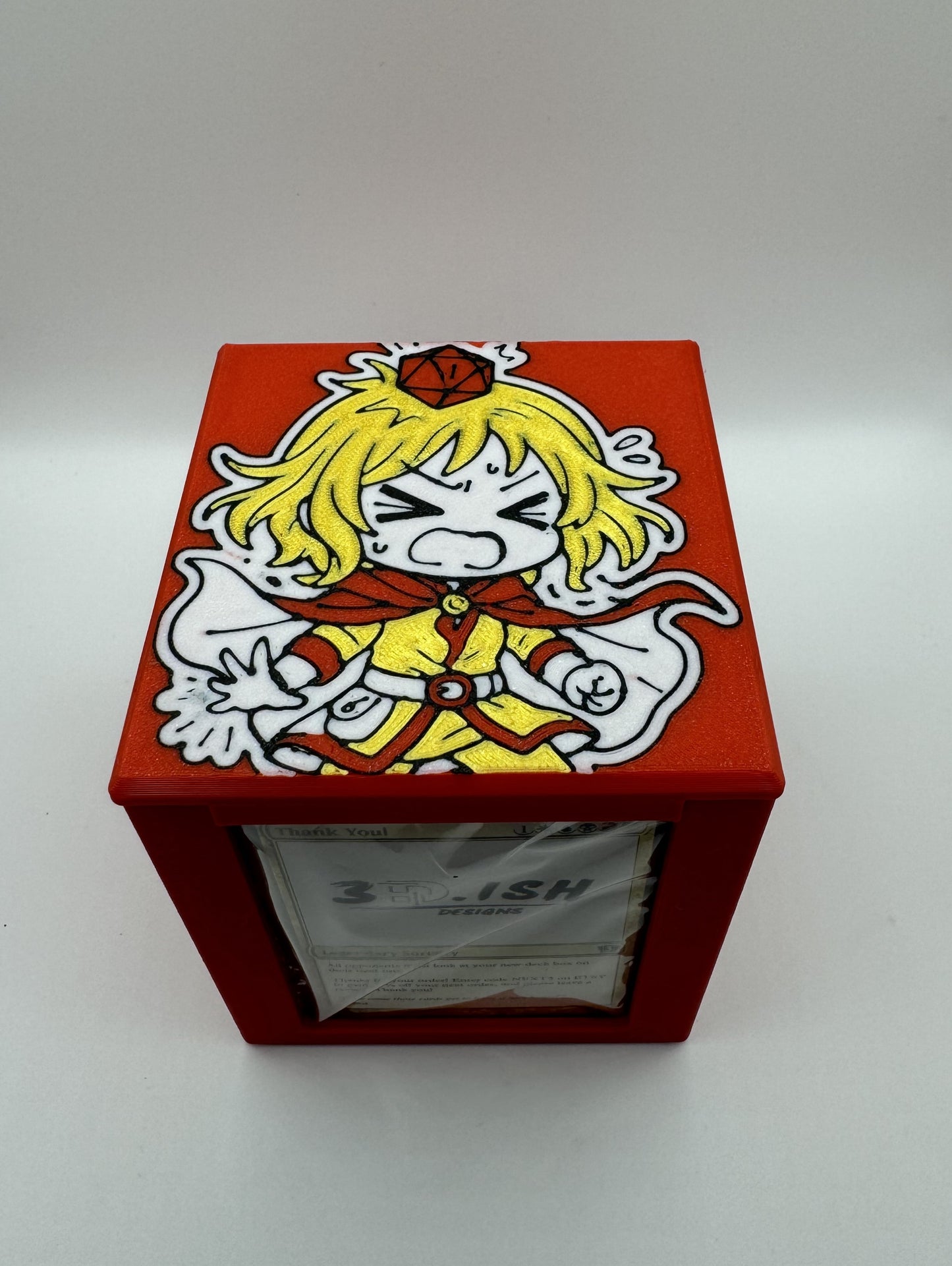 Delina, Wild Mage - Magnetic Commander Showcase Deck Box