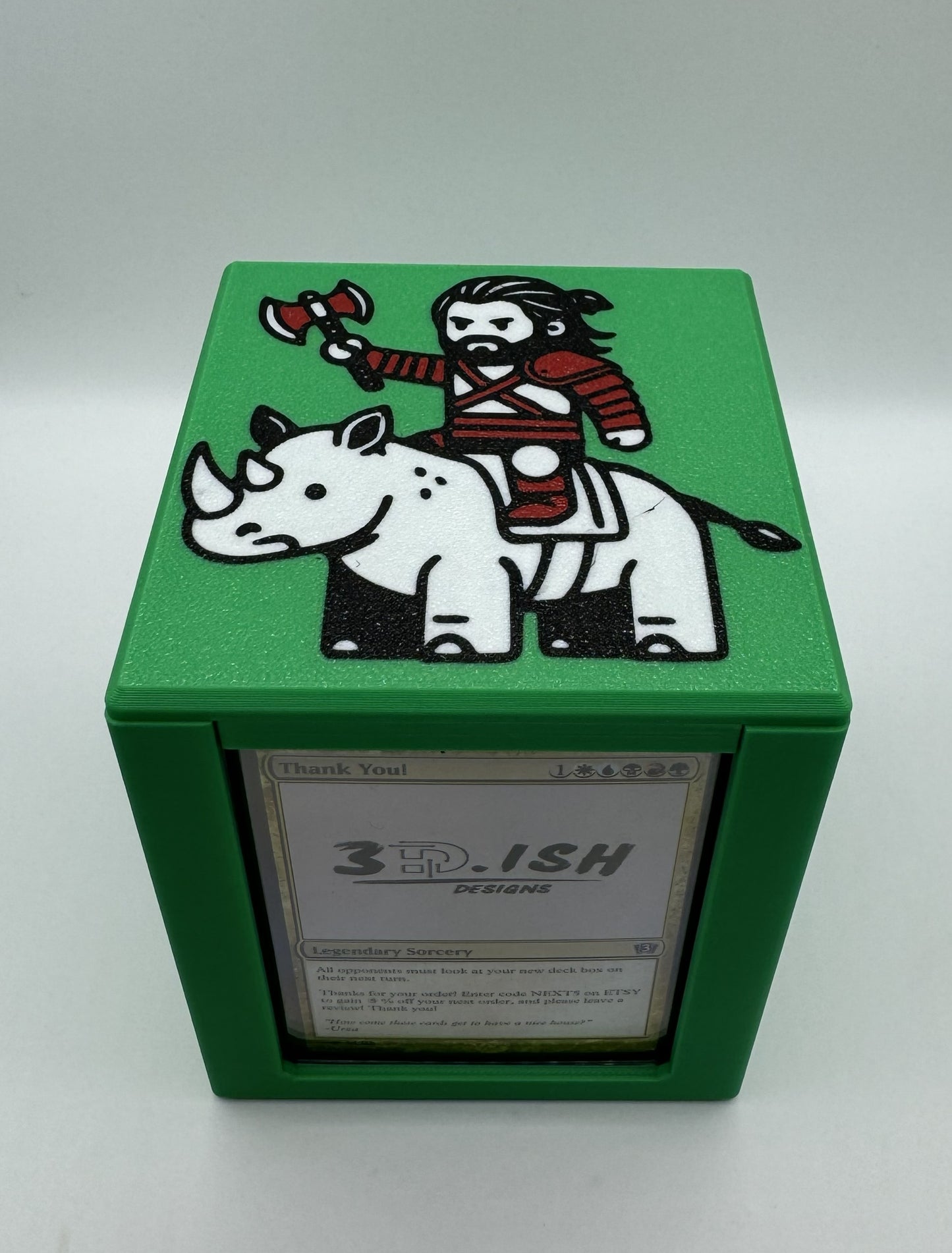 Ghired, Mirror of the Wilds - Magnetic Commander Showcase Deck Box
