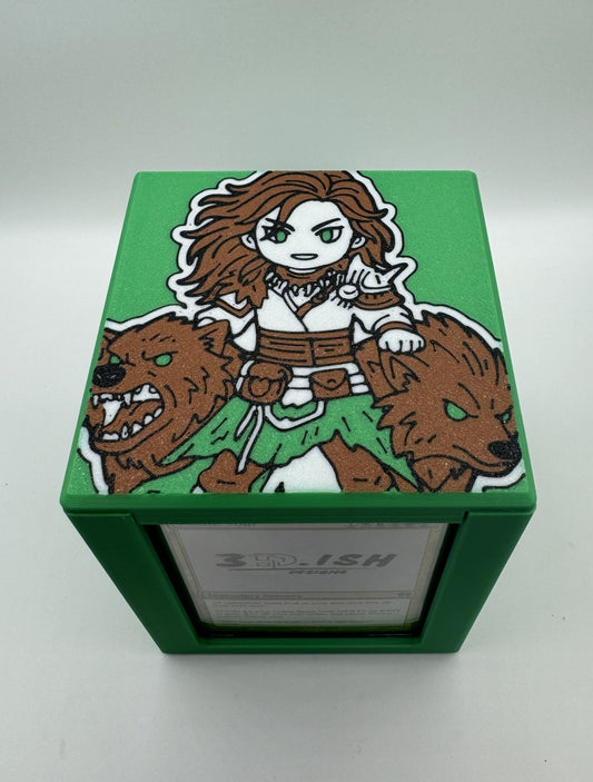 Faldorn, Dread Wolf Herald - Magnetic Commander Showcase Deck Box