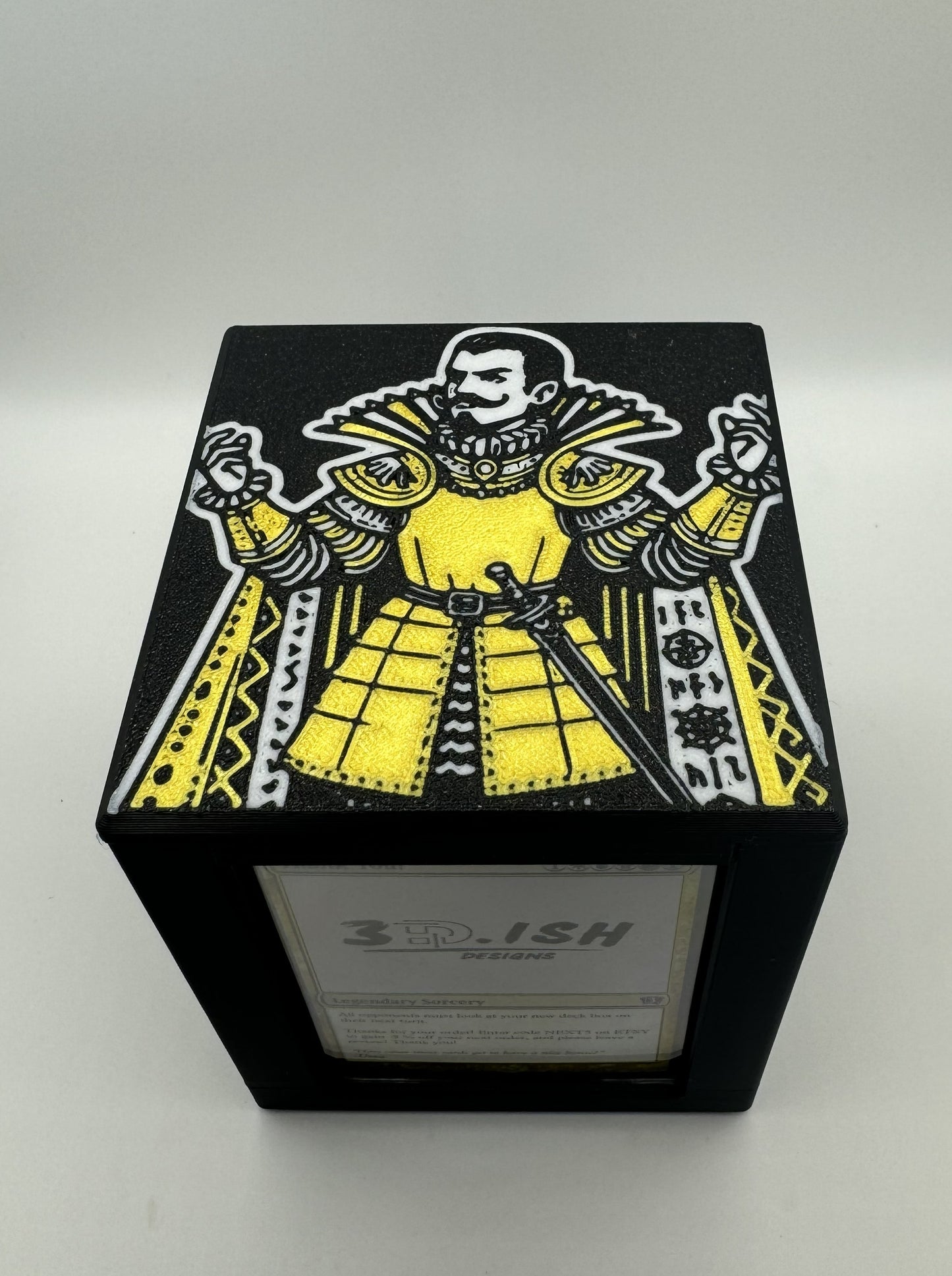 Clavileno, First of the Blessed - Magnetic Commander Showcase Deck Box