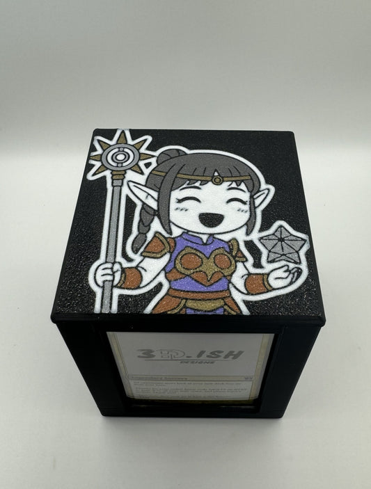 Shadowheart, Dark Justiciar - Magnetic Commander Showcase Deck Box
