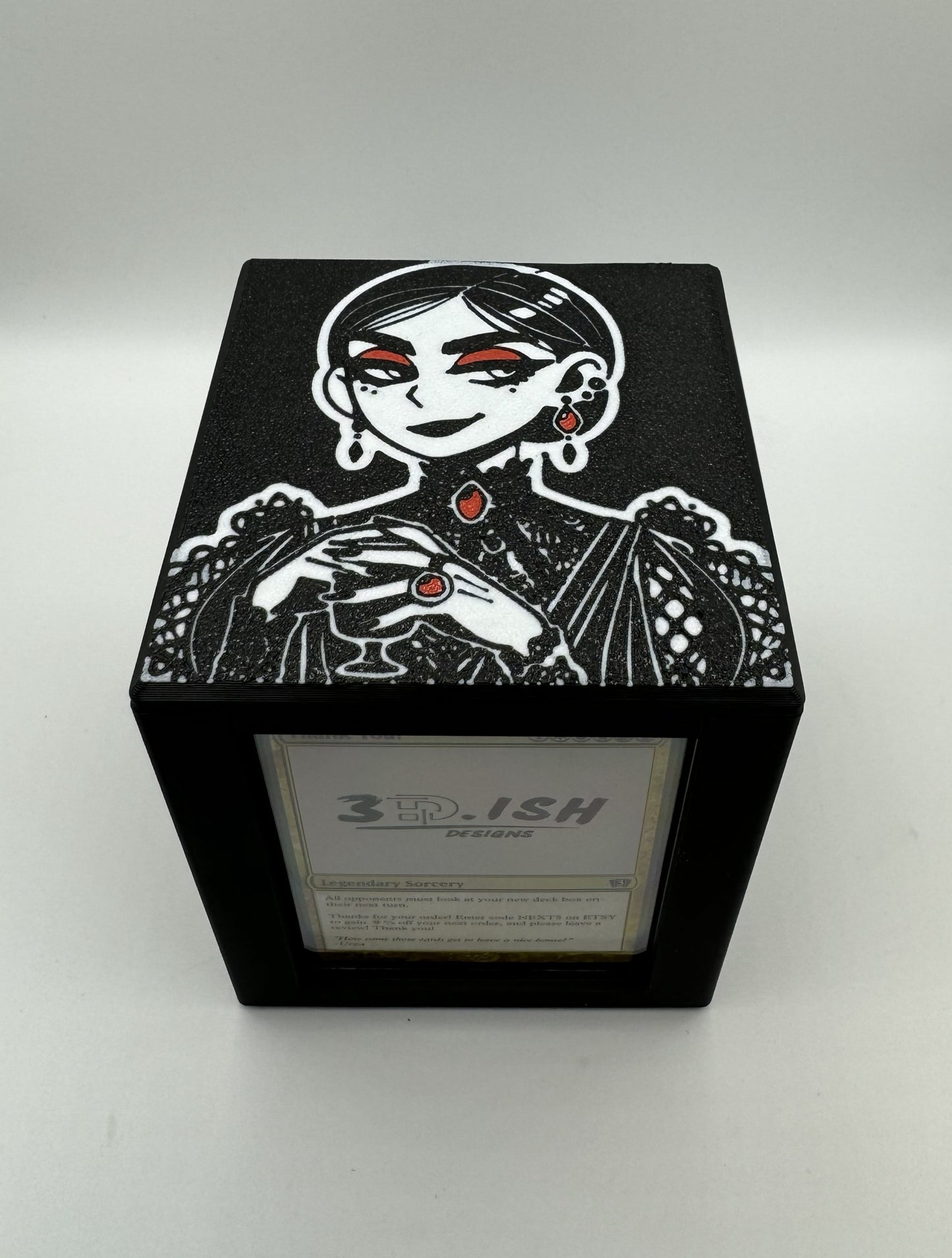 Marchesa, the Black Rose - Magnetic Commander Showcase Deck Box