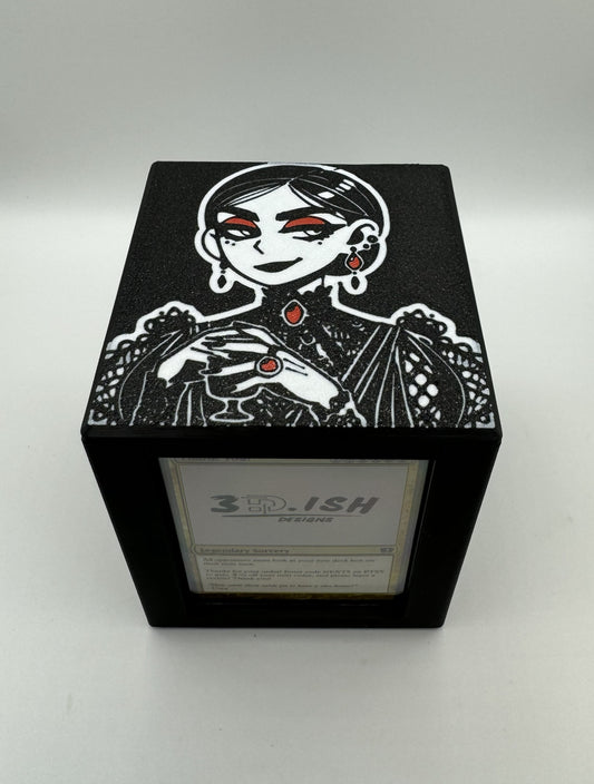 Marchesa, the Black Rose - Magnetic Commander Showcase Deck Box
