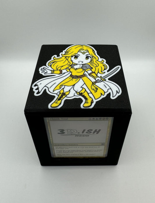 Celes, Rune Knight - Magnetic Commander Showcase Deck Box