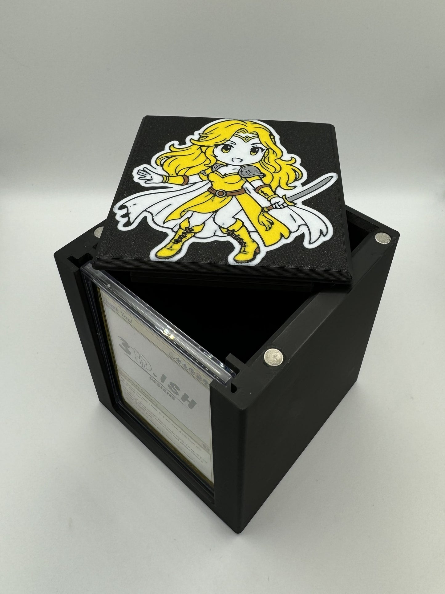 Celes, Rune Knight - Magnetic Commander Showcase Deck Box