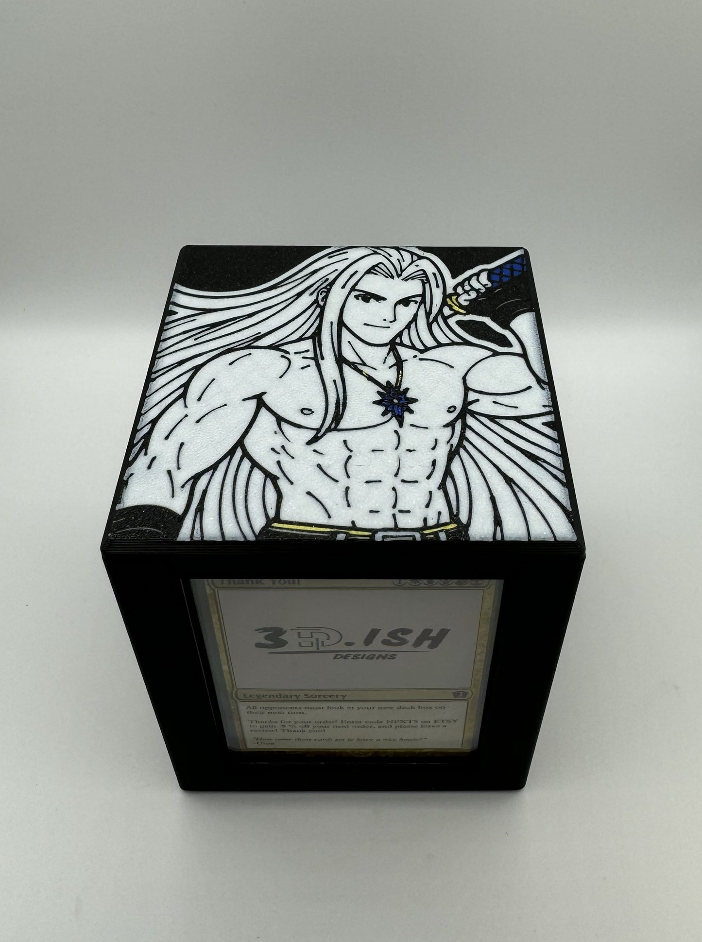 Sephiroth, Fabled SOLDIER - Magnetic Commander Showcase Deck Box