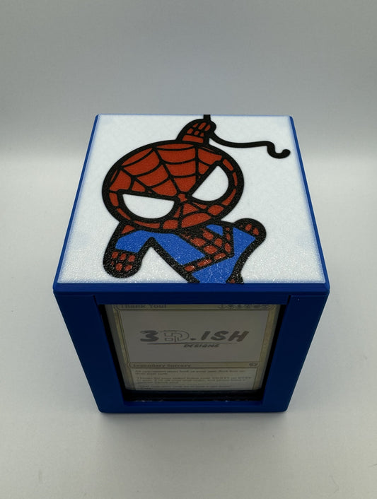 Chibi Spiderman - Magnetic Commander Showcase Deck Box