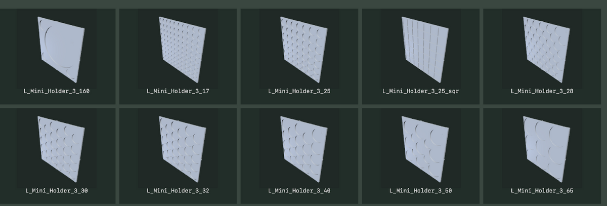 ModiBoxi Model Trays