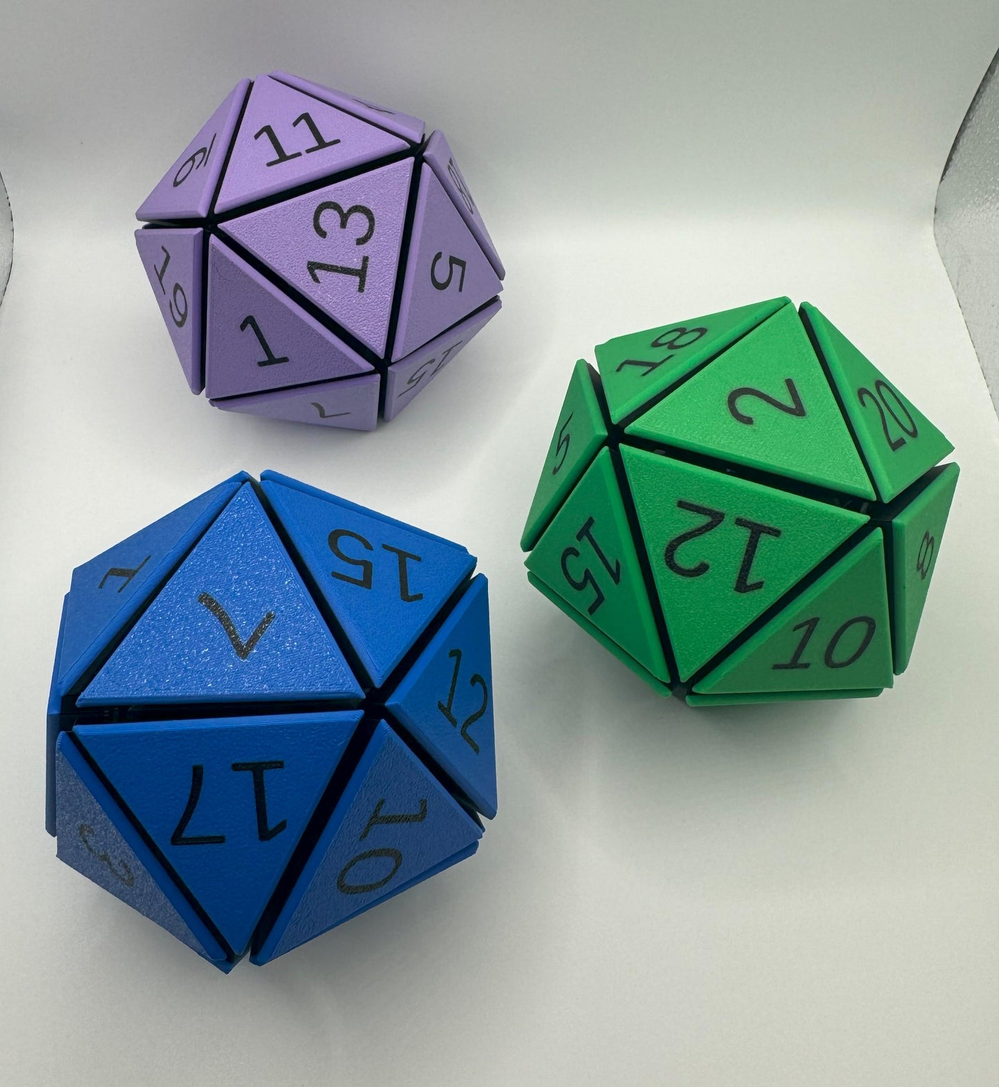 D20 Clicker Fidget
