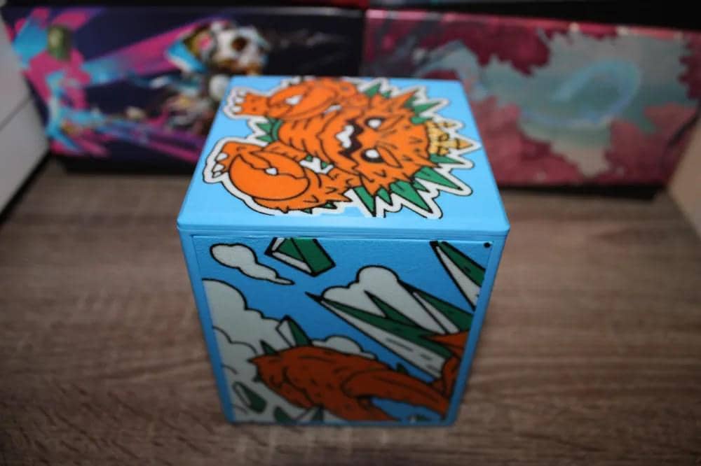 Charix, the Raging Isle - Magnetic Commander Showcase Deck Box