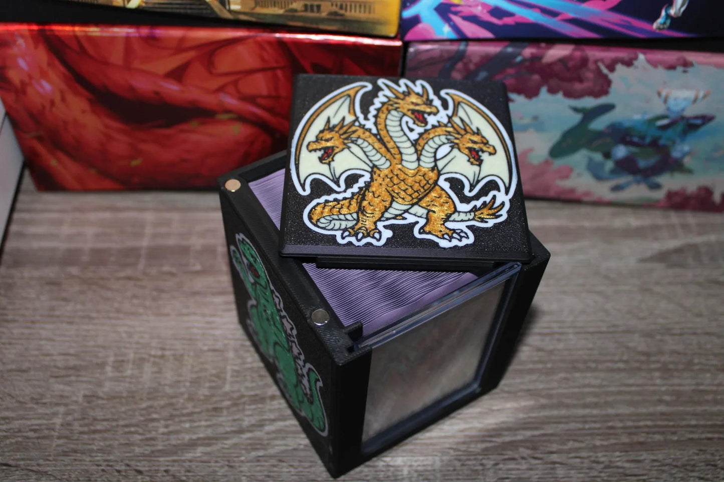 Ghidorah, King of the Cosmos - Magnetic Commander Showcase Deck Box
