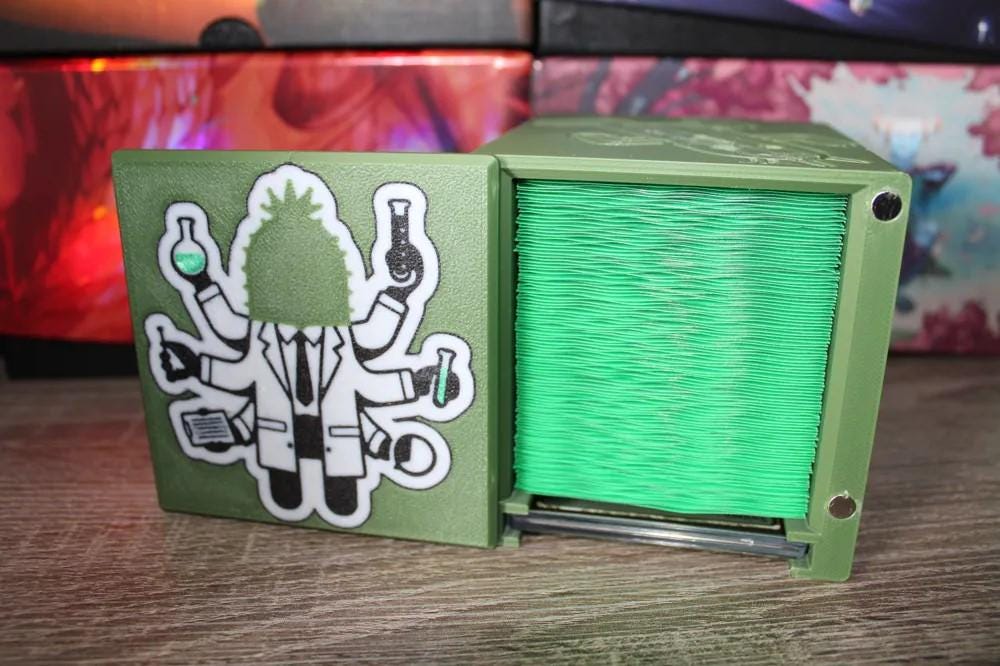 Bristly Bill, Spine Sower - Magnetic Commander Showcase Deck Box