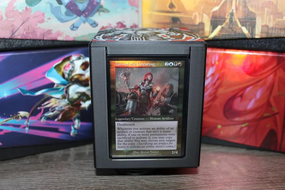 Demon Theme - Magnetic Commander Showcase Deck Box