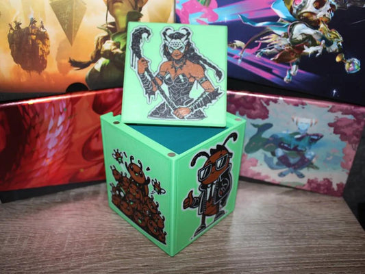 Izoni - Magnetic Commander Showcase Deck Box