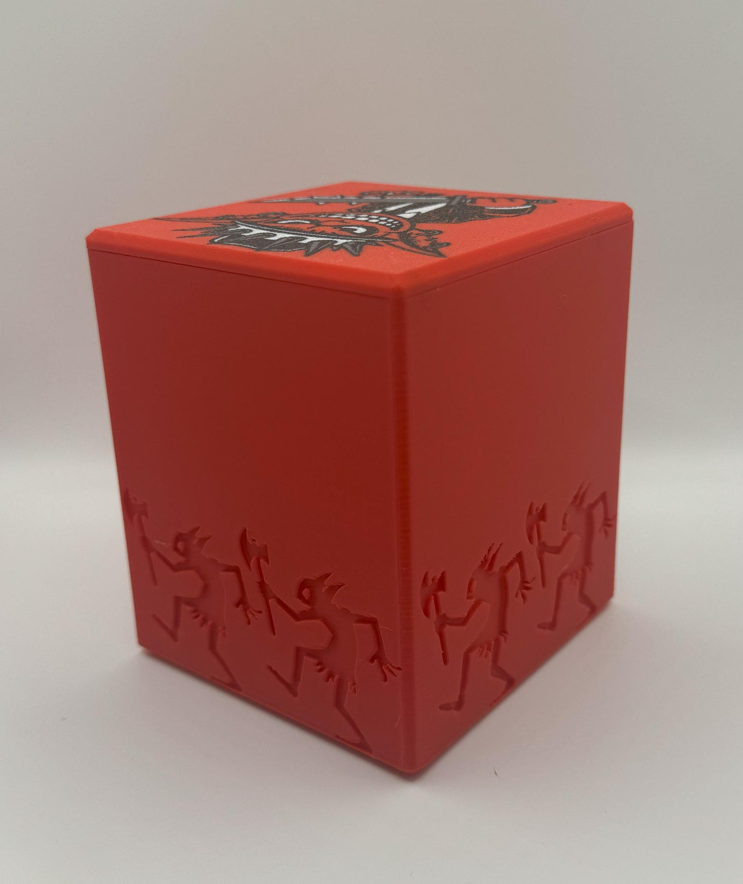 Goblin Theme - Magnetic Commander Showcase Deck Box