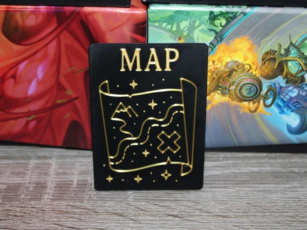 MTG Tokens - Pack of 5 - Treasure/Clue/Food/Map/The Monarch/Bear