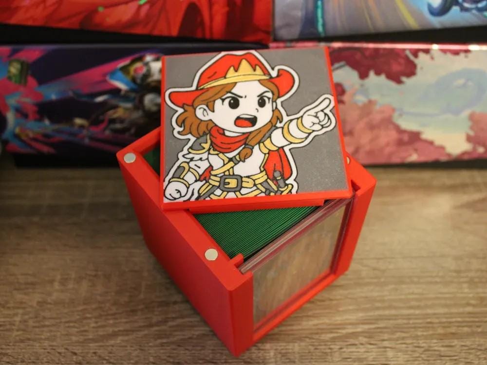 Nelly Borca, Impulsive Accuser - Magnetic Commander Showcase Deck Box