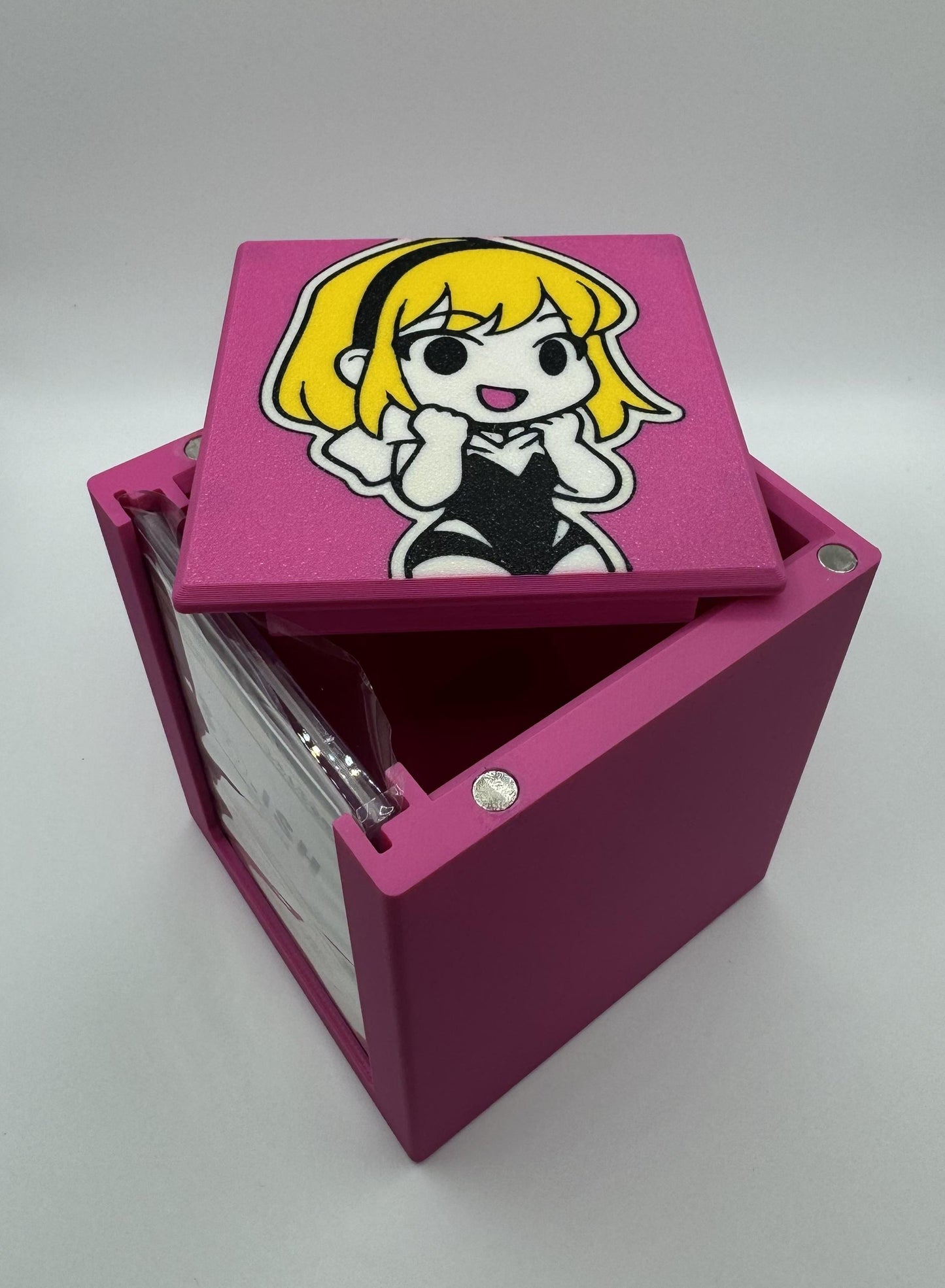 Ghost Spidey Gwen - Magnetic Commander Showcase Deck Box